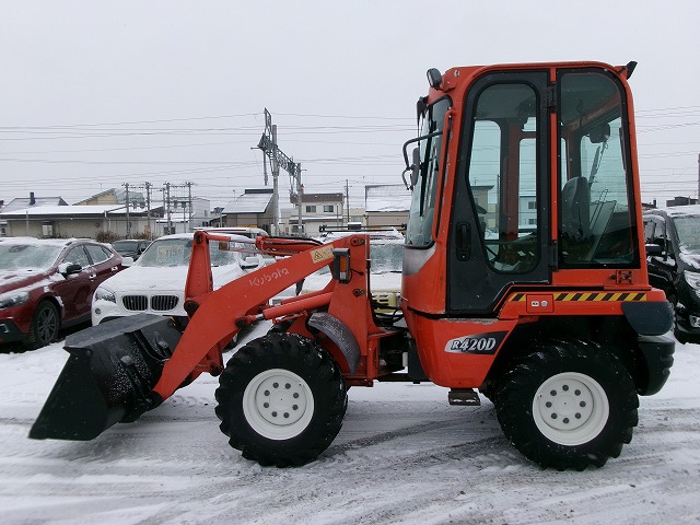 クボタ建機　ホイールローダ　4WD(外装:後)